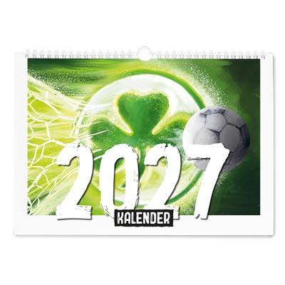 Kalender 2027 mit gezeichneten Bildern