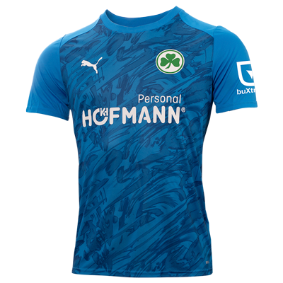 offizielles Torwarttrikot der Saison 2026/27 in der Farbe blau
