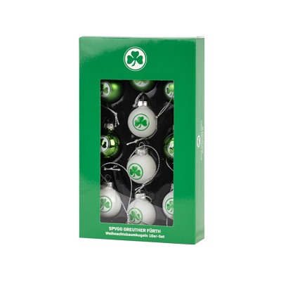 Weihnachtsbaumkugeln 10er-Set