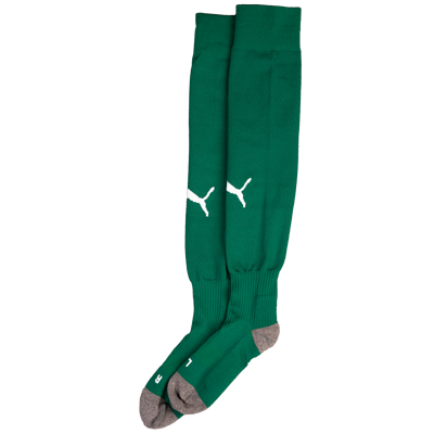 Puma Stutzen in dunkelgrün Zum offiziellen Auswärtsoutfit 2026/27 