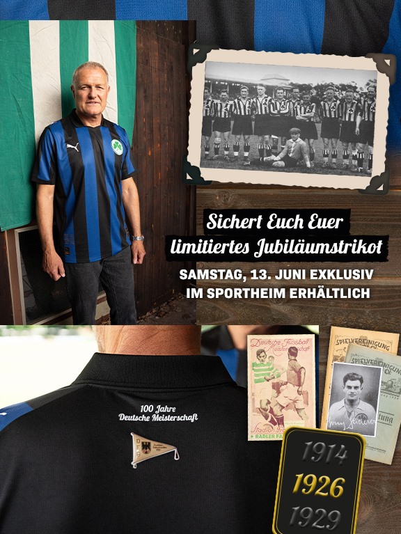 Jubiläumstrikot - Fanartikel (Mobile Ansicht)