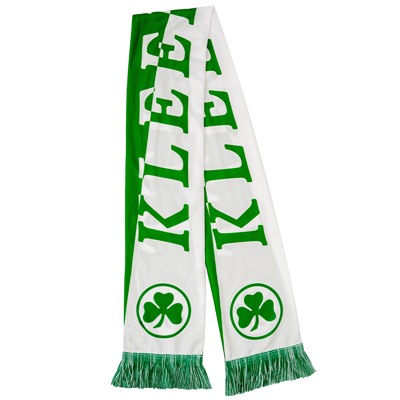 Seidenoptikschal Kleeblatt