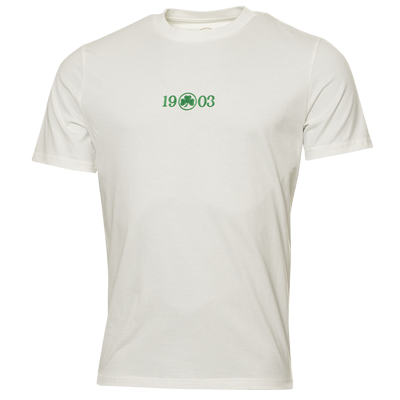 Shirt in der Farbe off-white 1903 mit Kleeblatt Logo in grün auf der Brust