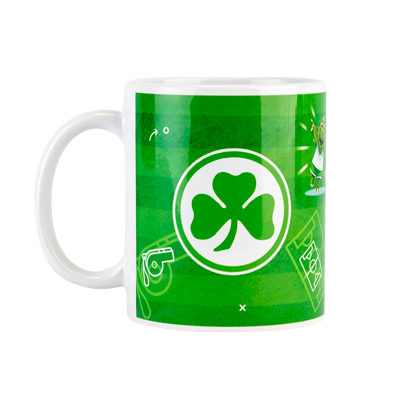 Tasse Eddy mit Kleeblatt Logo