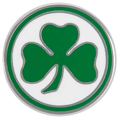 Klassischer Kleeblatt-Pin 