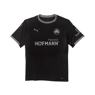 offizielles Ausweichtrikot 2025/26 - elegant in schwarz und silber