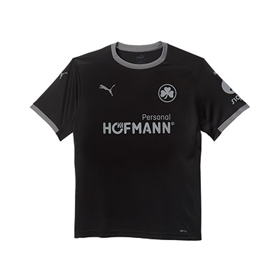 offizielles Ausweichtrikot 2023/24 - elegant in schwarz und silber