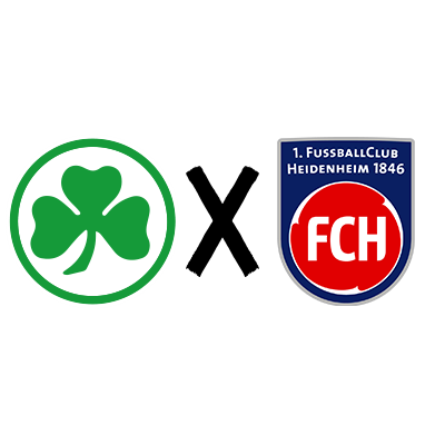 Spielpaarung Kleeblatt gegen den 1. FC Heidenheim