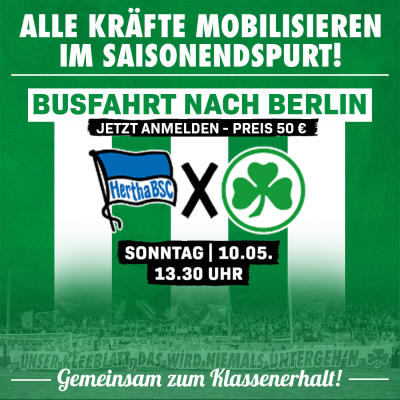 Busfahrt nach Berlin