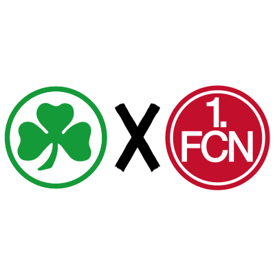 Partie Kleeblatt gegen Nürnberg