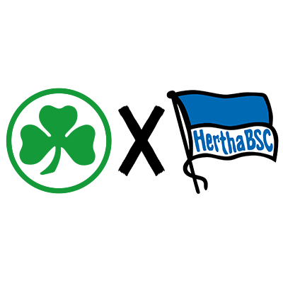Spielpaarung Kleeblatt gegen Hertha BSC