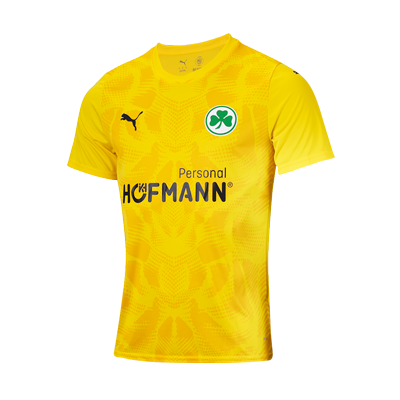 offizielles Torwarttrikot der Saison 2025/26 in der Farbe gelb