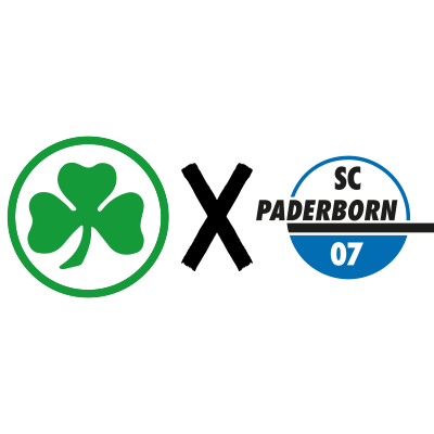 Partie Kleeblatt gegen Paderborn