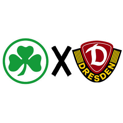 Spielpaarung Kleeblatt gegen Dynamo Dresden