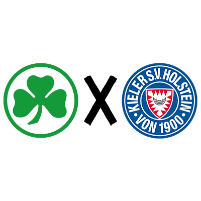 Partie Kleeblatt gegen Kiel