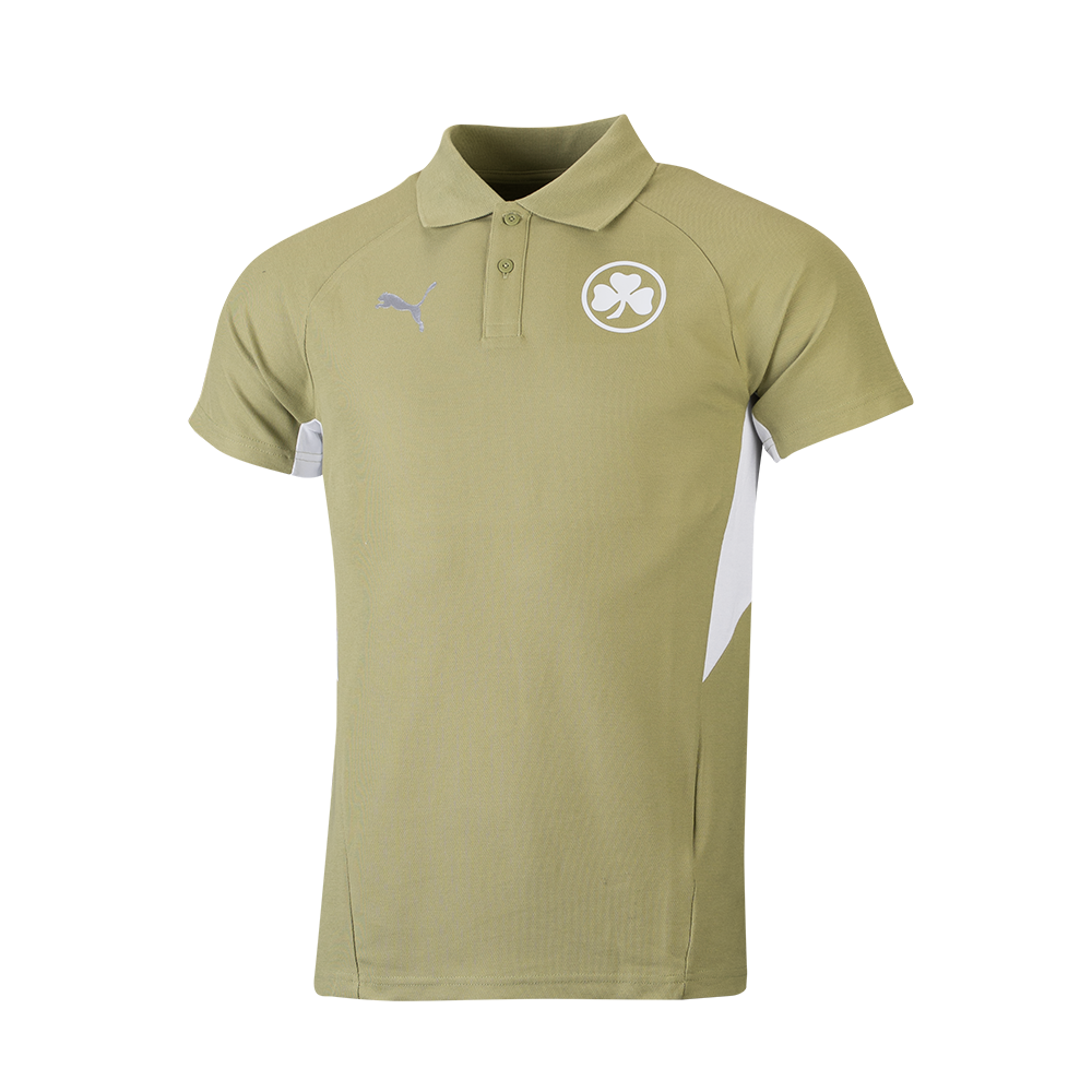 Polo von Puma in der Farbe khaki