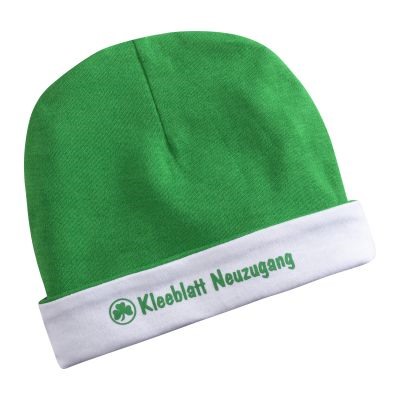 Grüne Baby Mütze