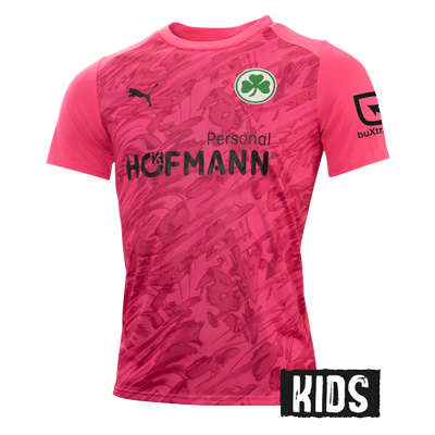 offizielles Torwarttrikot der Saison 2026/27 In der Farbe pink