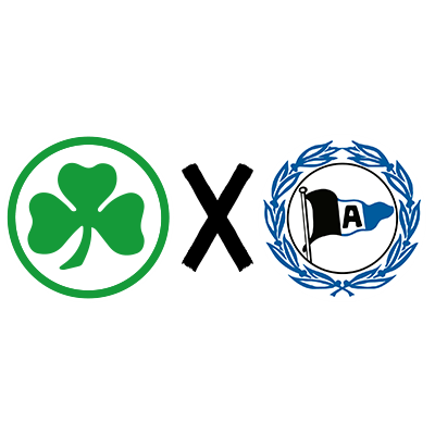 Partie Kleeblatt gegen Bielefeld