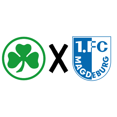 Partie Kleeblatt gegen Magdeburg