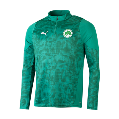 Trainingspullover von Puma in der Farbe grün
