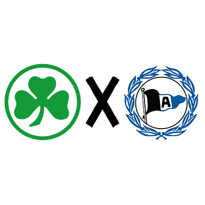 Spielpaarung Kleeblatt gegen Arminia Bielefeld