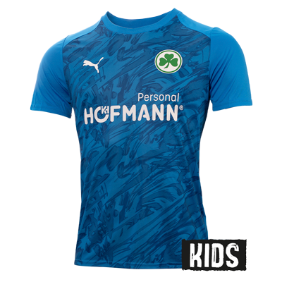 offizielles Torwarttrikot der Saison 2026/27 in der Farbe blau
